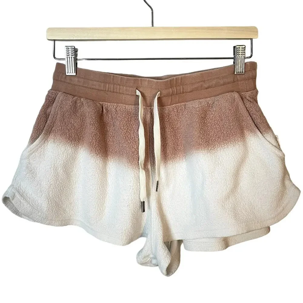 Helen Owen x Feat BlanketBlend Shorts Dip Dye Coral Size Medium